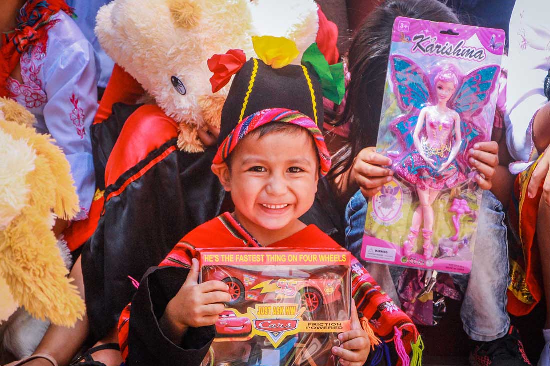 Indigenous Kids from Bolivia Celebrate Pastor Apollo’s Birthday
