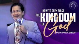ACQ CLASSICS: How to Seek First the Kingdom of God
