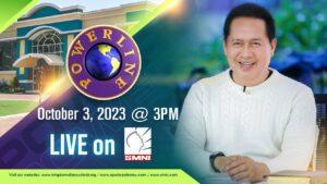 WATCH LIVE: Powerline by Pastor Apollo C. Quiboloy • Oct 3, 2023