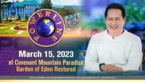 Powerline by Pastor Apollo C.Quiboloy • March 15, 2023