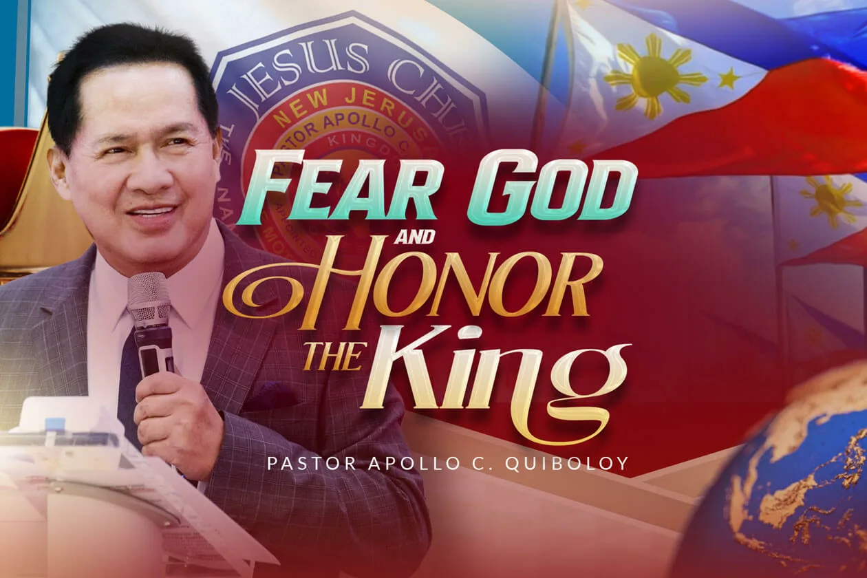 FEAR GOD AND HONOR THE KING