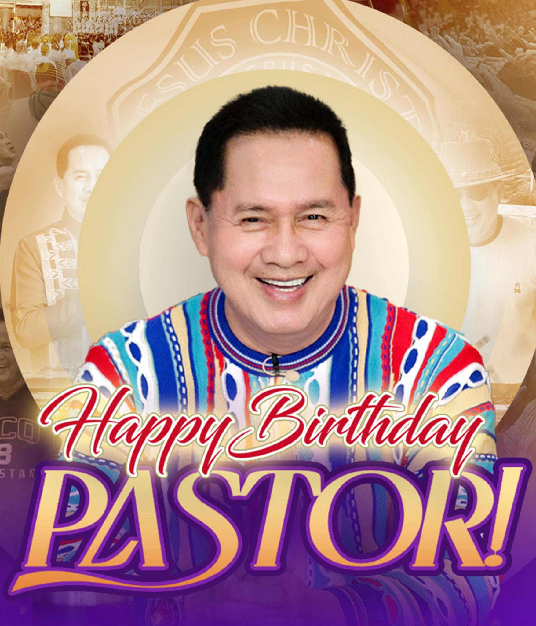 Happy Birthday Banner for Pastor April 25 2024 mobile