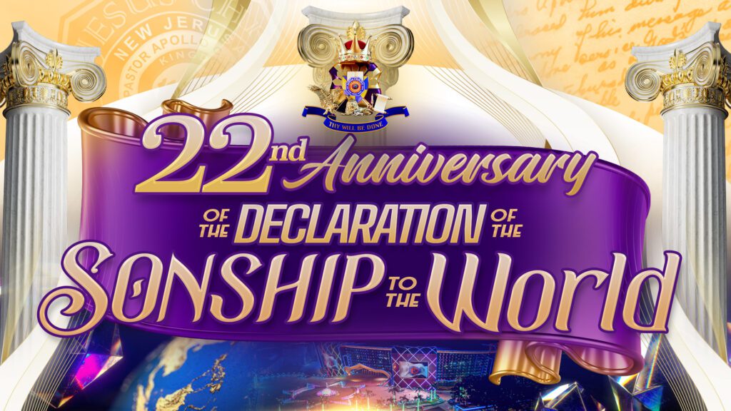 22nd Anniversary of the Declaration of the Sonship to the World HD