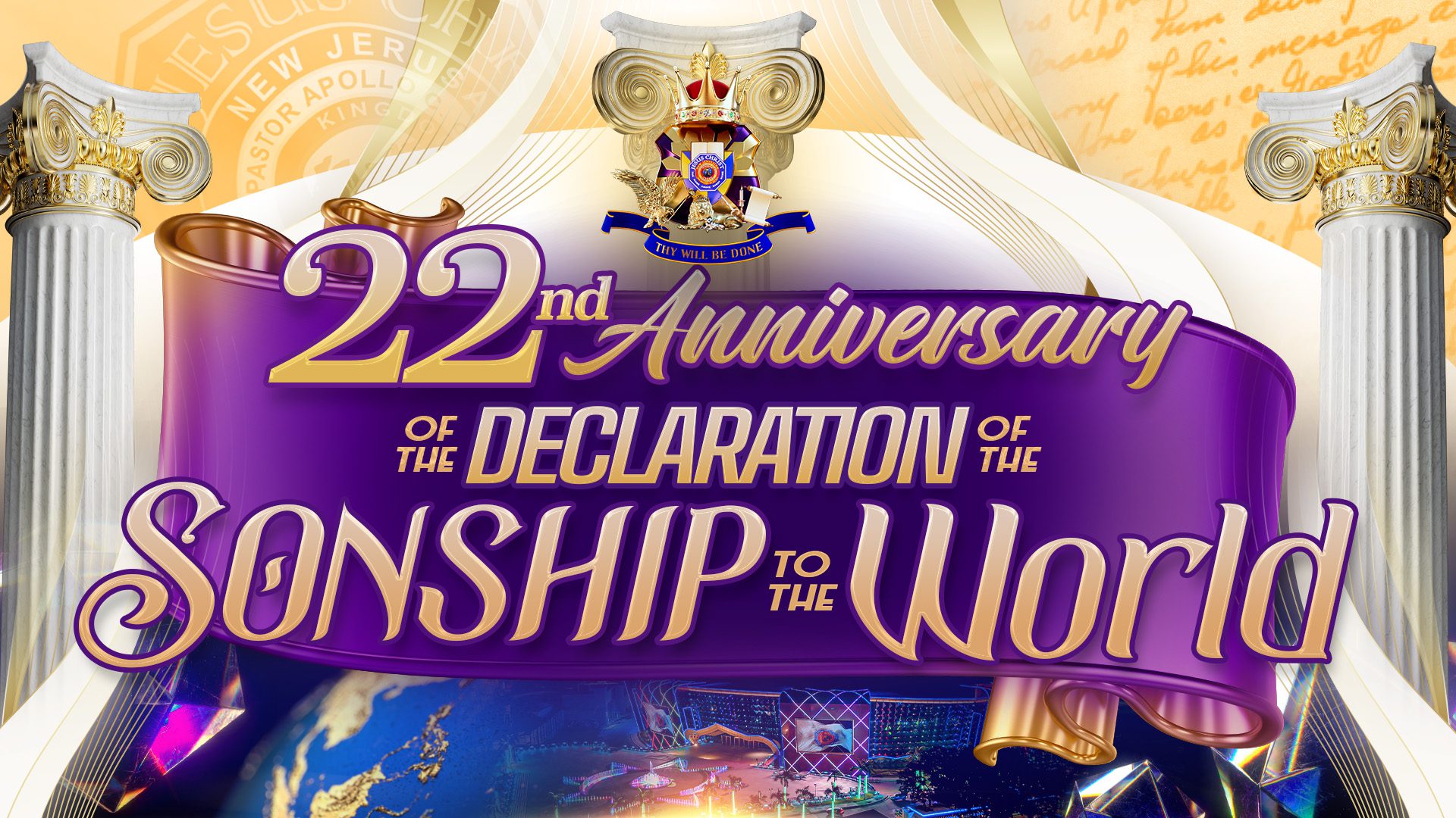 22nd Anniversary of the Declaration of the Sonship to the World HD